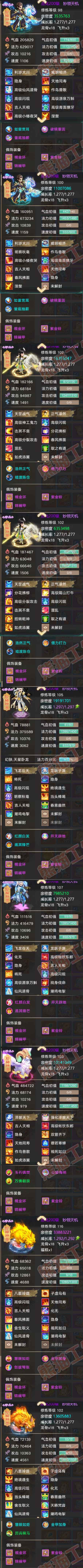 16291大话西游账号详情图7 16291大话西游账号详情图7