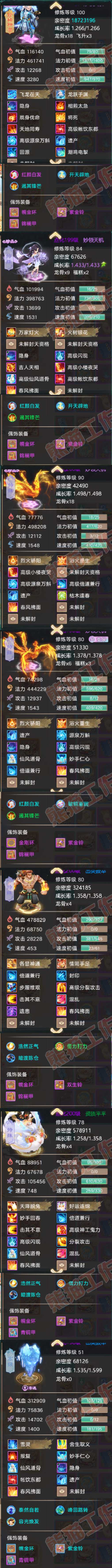 34864大话西游账号详情图5