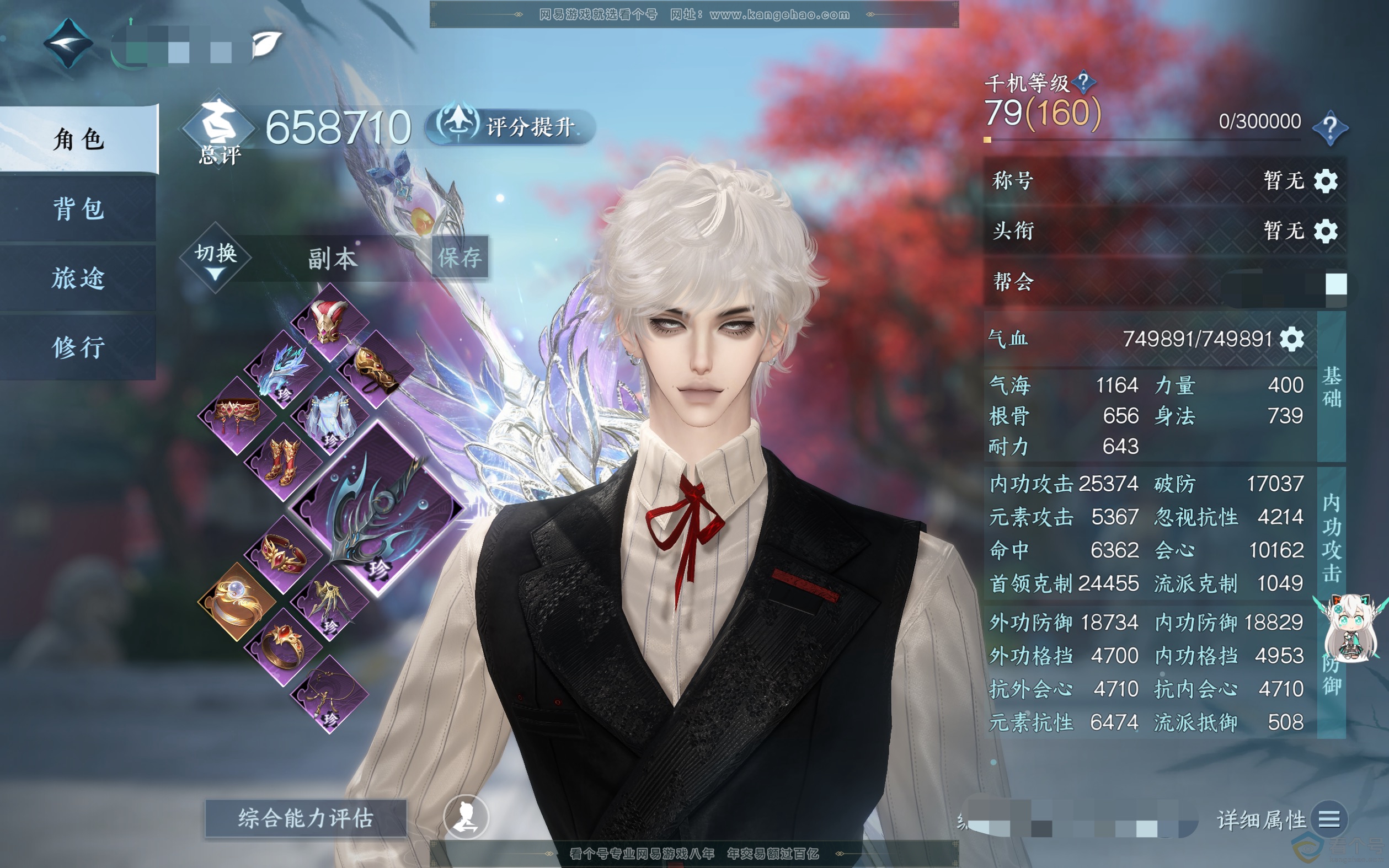 NSH313115逆水寒手游账号详情图2