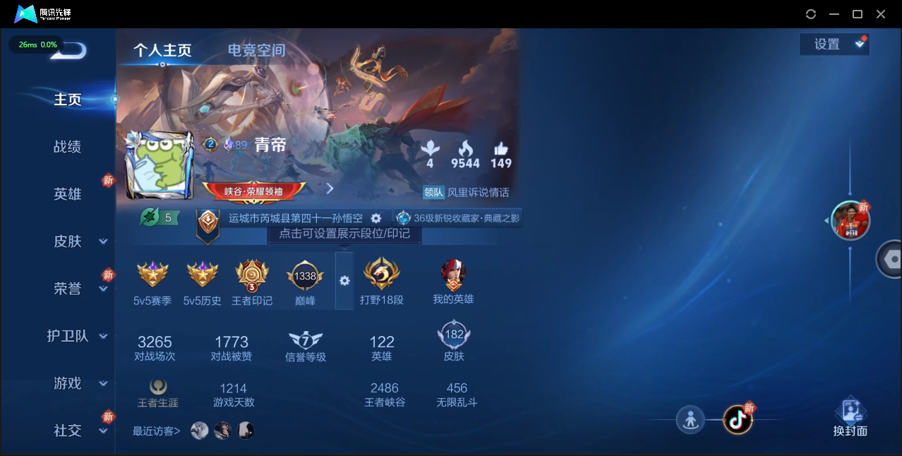 WZ3142307王者荣耀账号详情图8