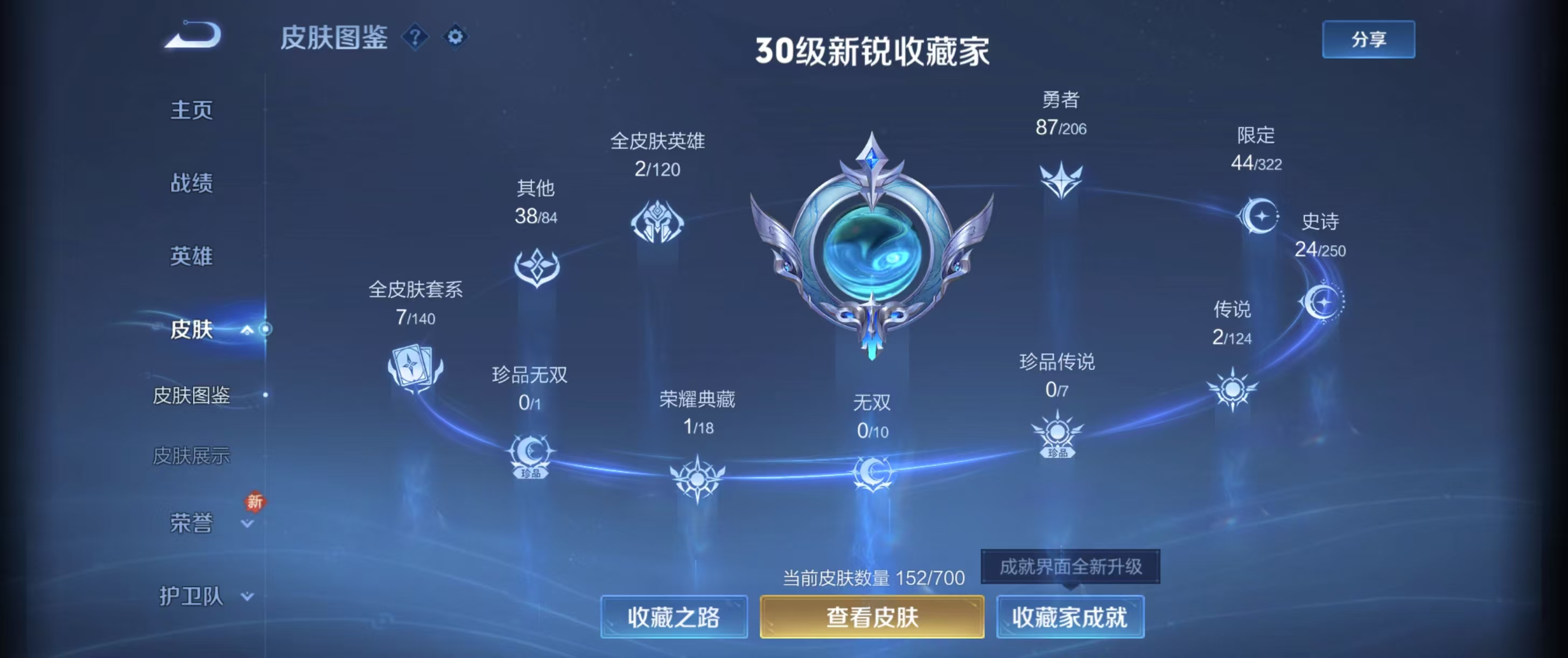 WZ3145974王者荣耀账号详情图8 WZ3145974王者荣耀账号详情图8