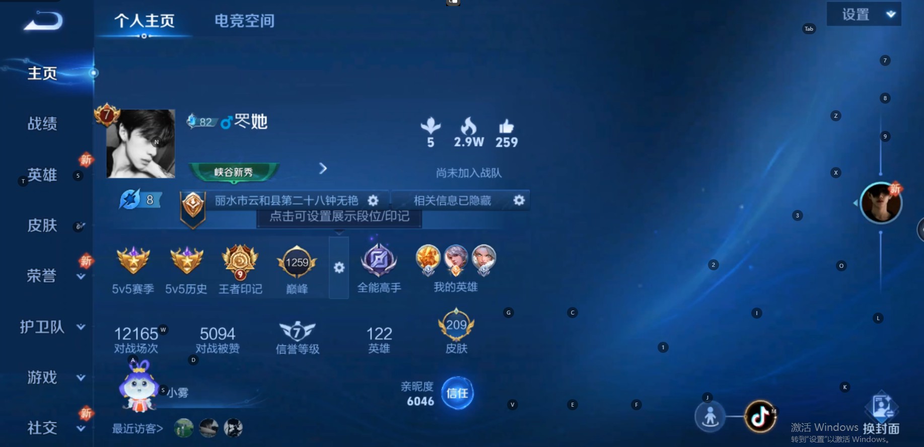 WZ3149032王者荣耀账号详情图9 WZ3149032王者荣耀账号详情图9