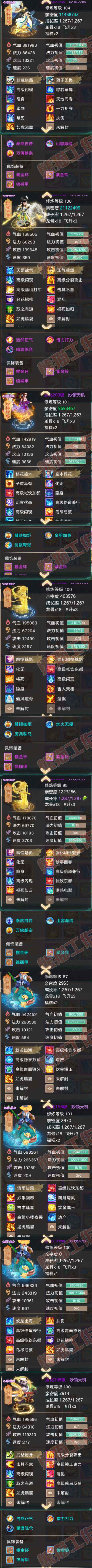F6780大话西游账号详情图6 F6780大话西游账号详情图6