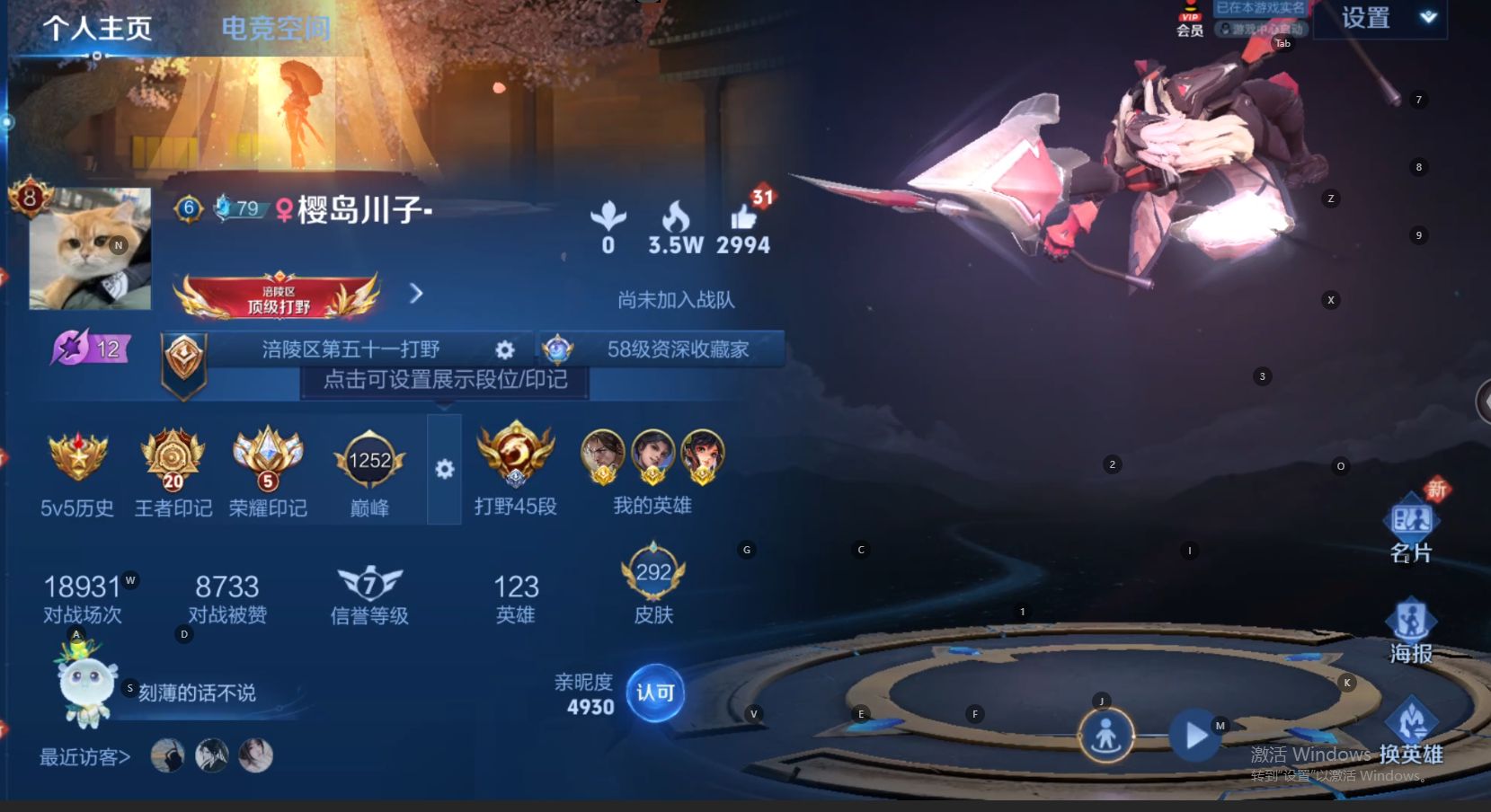 WZ3150131王者荣耀账号详情图10 WZ3150131王者荣耀账号详情图10
