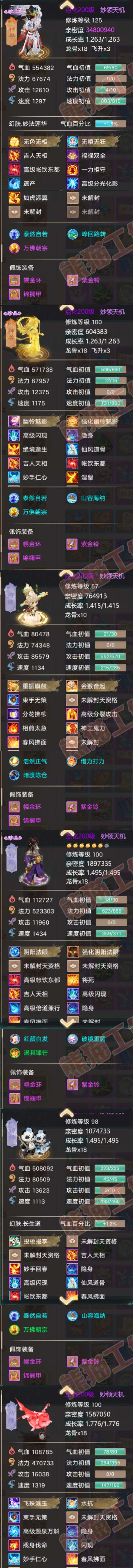 A2032大话西游账号详情图5 A2032大话西游账号详情图5
