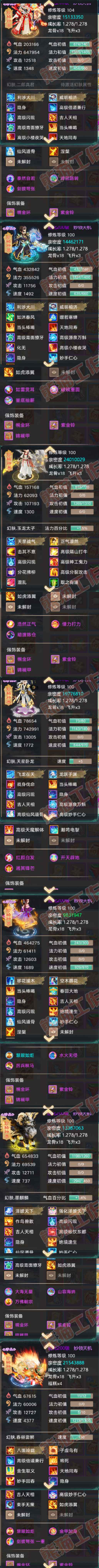 65872大话西游账号详情图6 65872大话西游账号详情图6