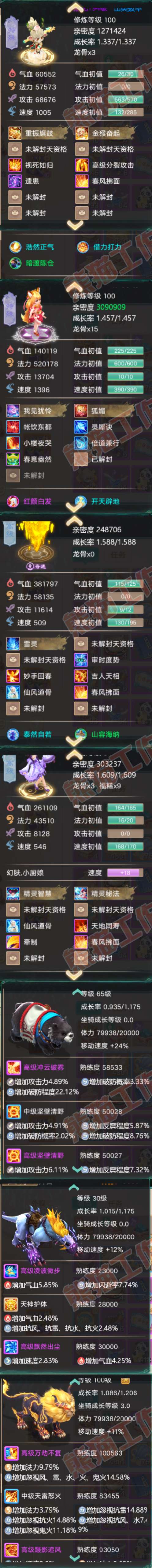 93230大话西游账号详情图5 93230大话西游账号详情图5