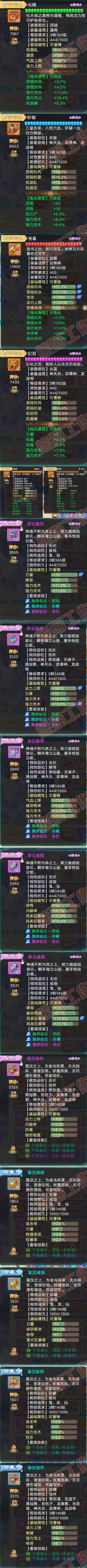 S2061大话西游账号详情图4 S2061大话西游账号详情图4