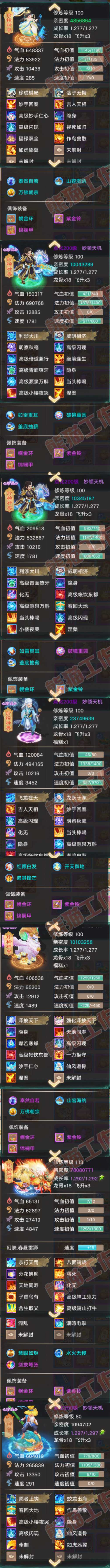 93242大话西游账号详情图8 93242大话西游账号详情图8