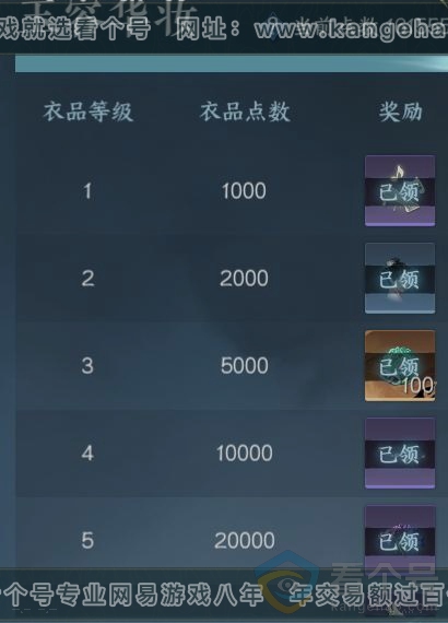 NSH314014逆水寒手游账号详情图27