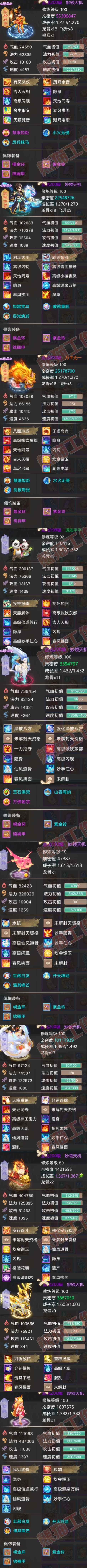 76481大话西游账号详情图6 76481大话西游账号详情图6