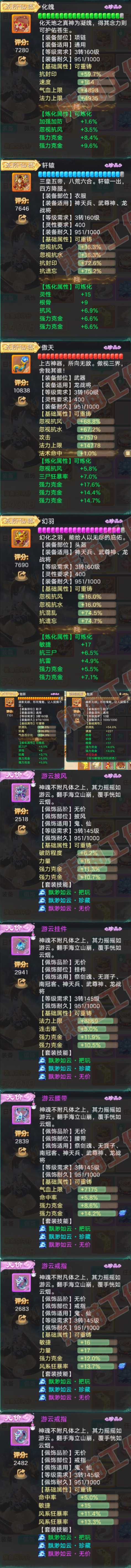 93220大话西游账号详情图4