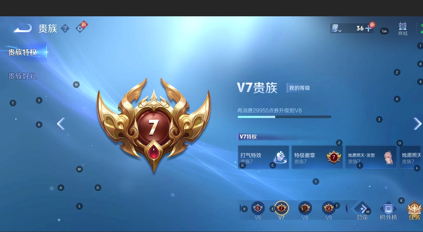 WZ3160075王者荣耀账号详情图7