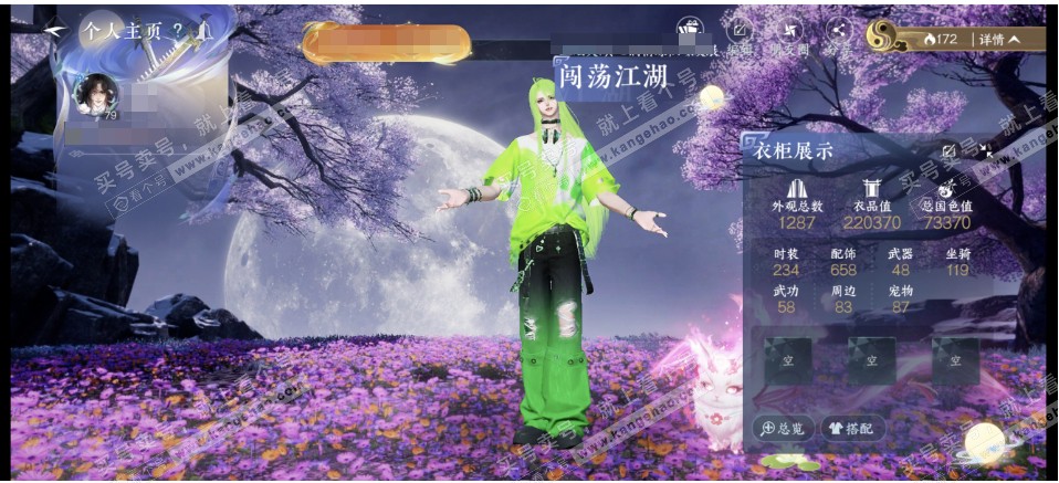 NSH314135逆水寒手游账号详情图2 NSH314135逆水寒手游账号详情图2