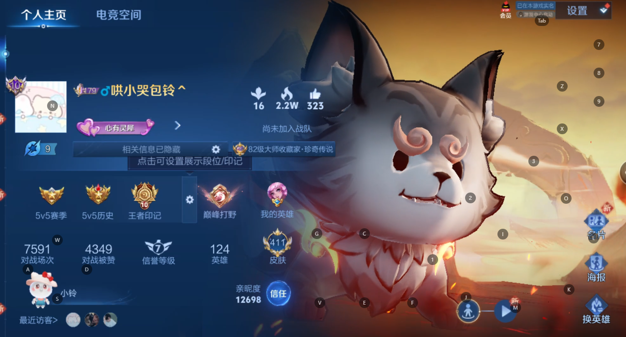 WZ3160454王者荣耀账号详情图14 WZ3160454王者荣耀账号详情图14