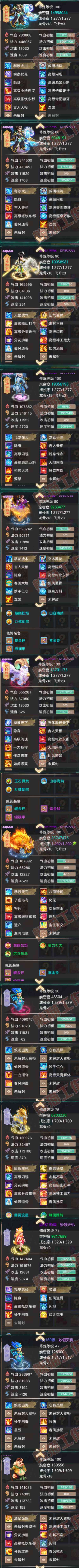 34887大话西游账号详情图5 34887大话西游账号详情图5