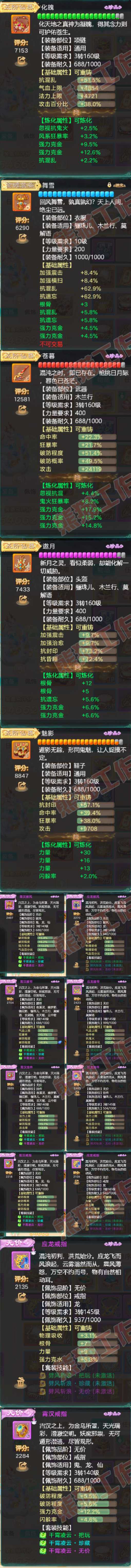 76487大话西游账号详情图4 76487大话西游账号详情图4