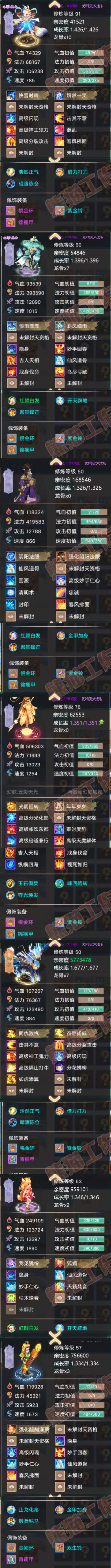 F6806大话西游账号详情图7 F6806大话西游账号详情图7