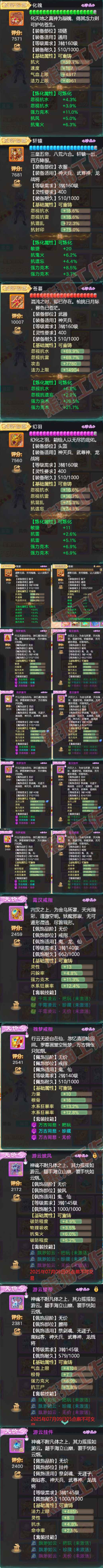 93251大话西游账号详情图4 93251大话西游账号详情图4