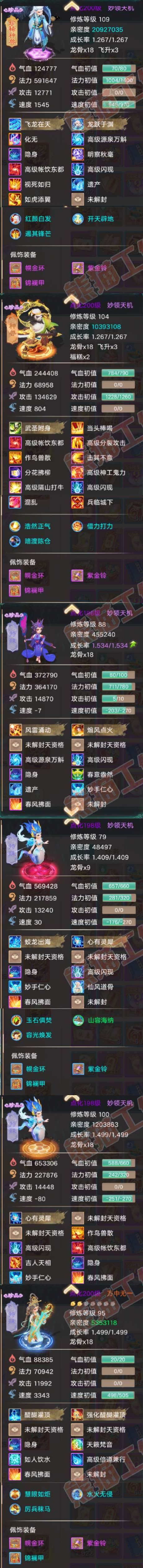 34890大话西游账号详情图6 34890大话西游账号详情图6
