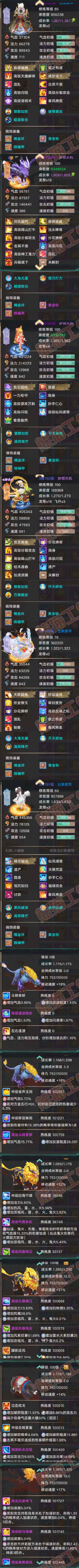 A2040大话西游账号详情图7 A2040大话西游账号详情图7