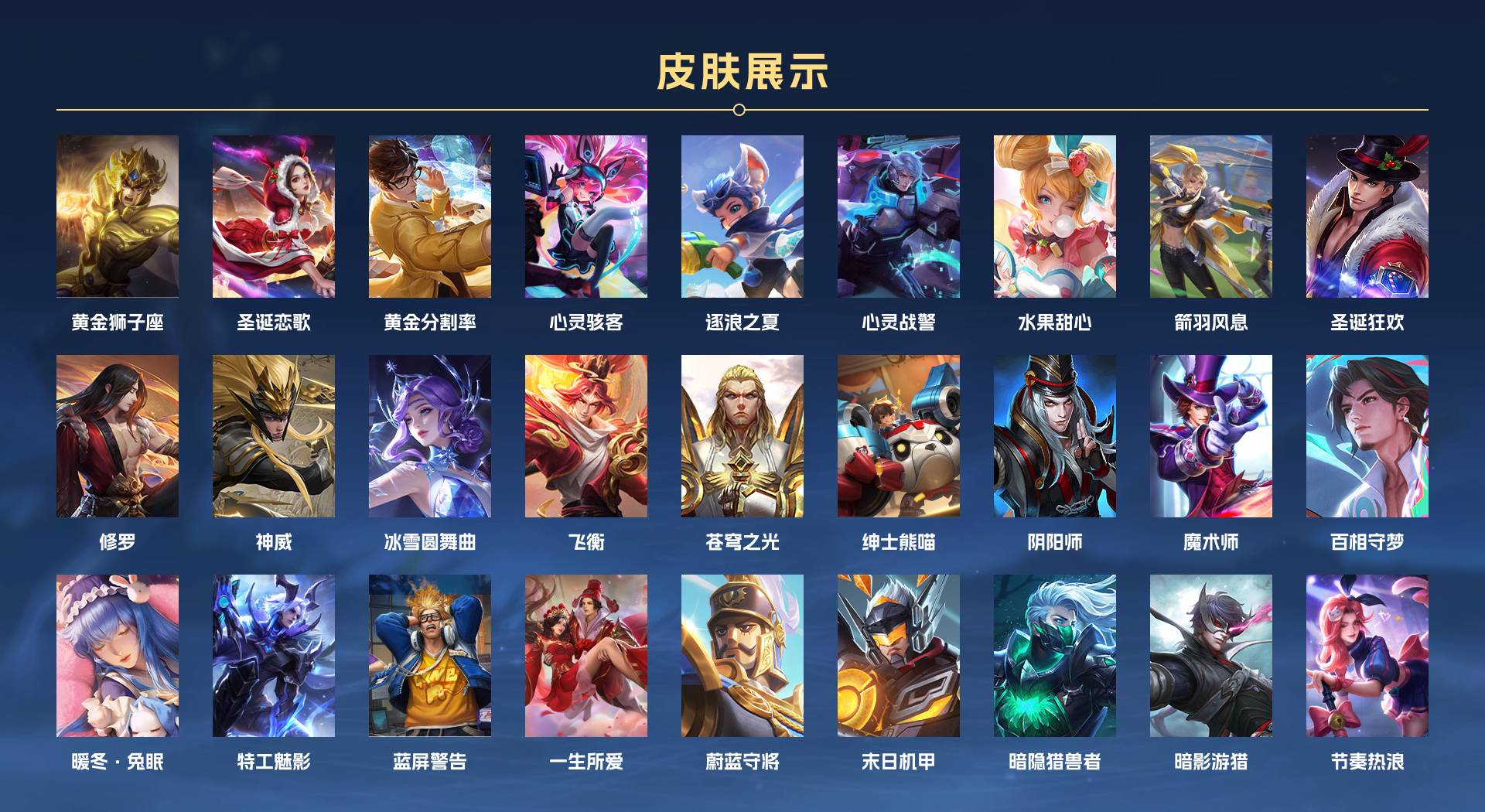 WZ3163404王者荣耀账号详情图3 WZ3163404王者荣耀账号详情图3