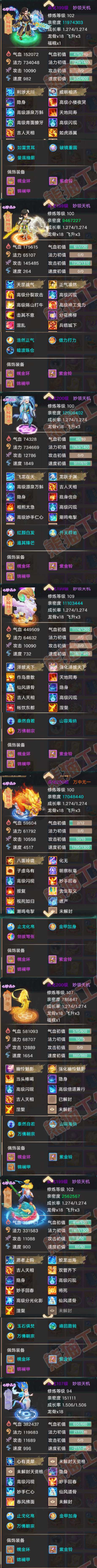 K2086大话西游账号详情图5 K2086大话西游账号详情图5