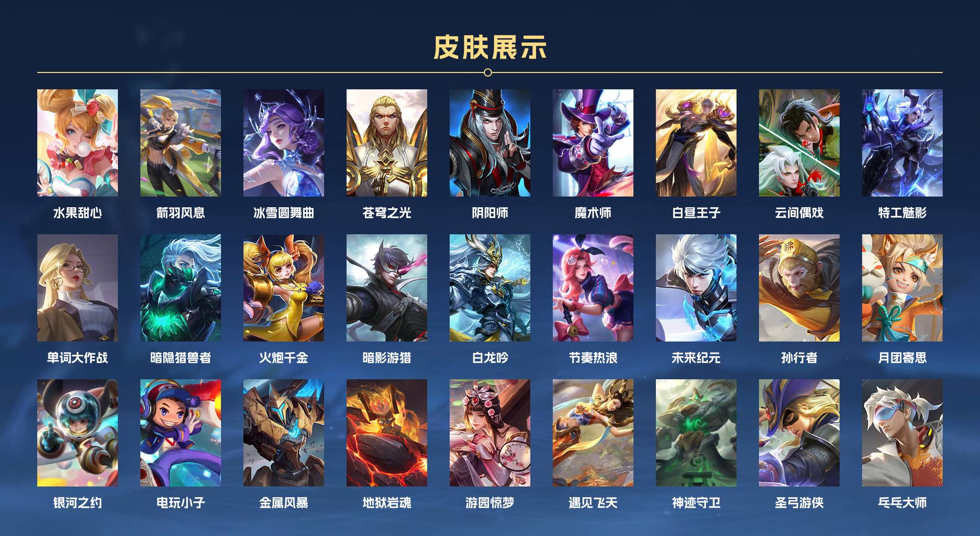 WZ3163483王者荣耀账号详情图2 WZ3163483王者荣耀账号详情图2