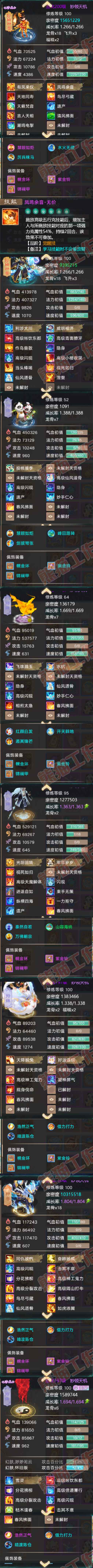 S2072大话西游账号详情图5 S2072大话西游账号详情图5