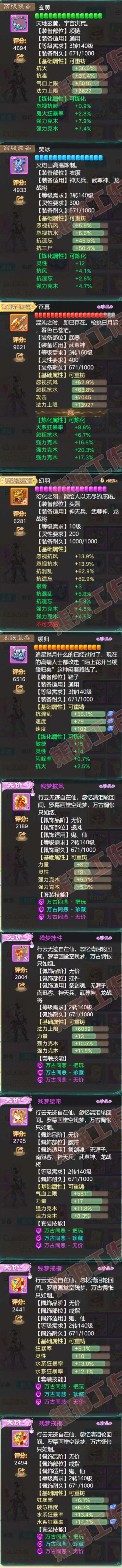 41148大话西游账号详情图4