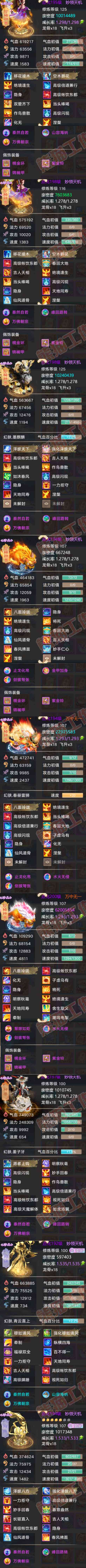34403大话西游账号详情图7 34403大话西游账号详情图7