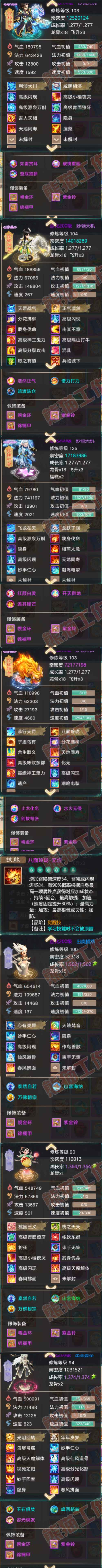 34895大话西游账号详情图5 34895大话西游账号详情图5