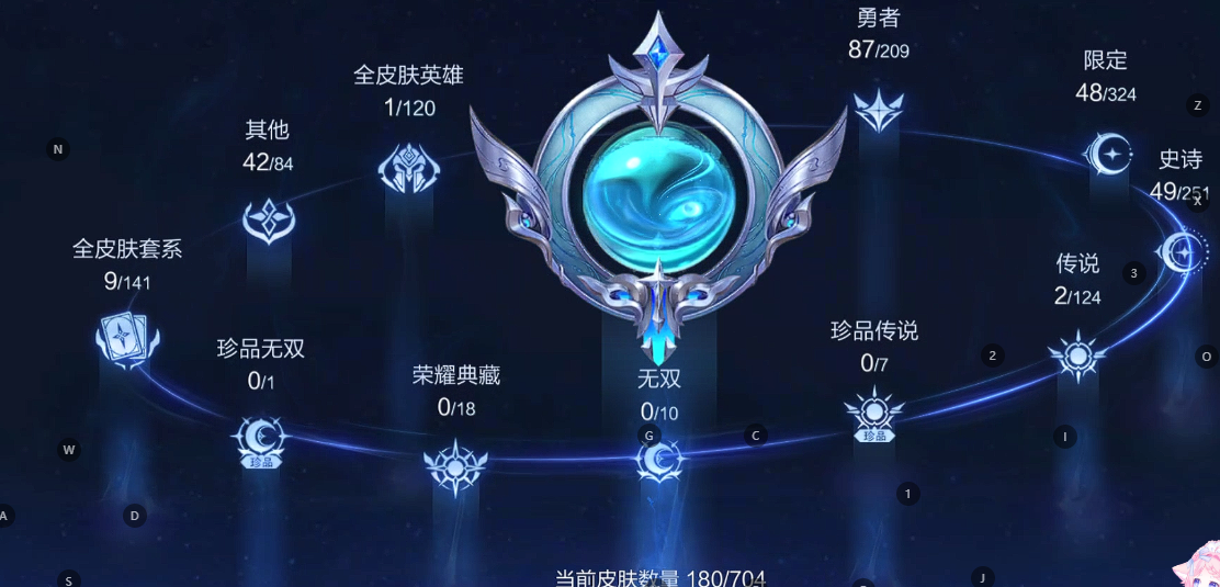 WZ3164192王者荣耀账号详情图8 WZ3164192王者荣耀账号详情图8