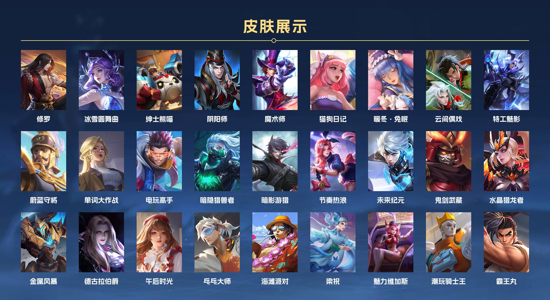 WZ3165256王者荣耀账号详情图2 WZ3165256王者荣耀账号详情图2