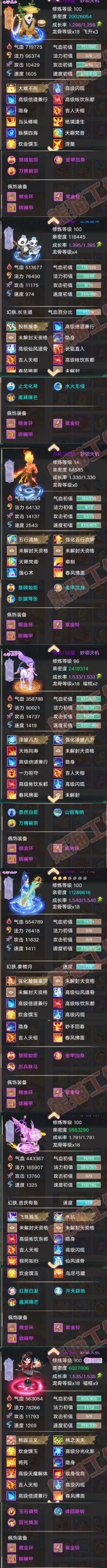 F6818大话西游账号详情图6 F6818大话西游账号详情图6