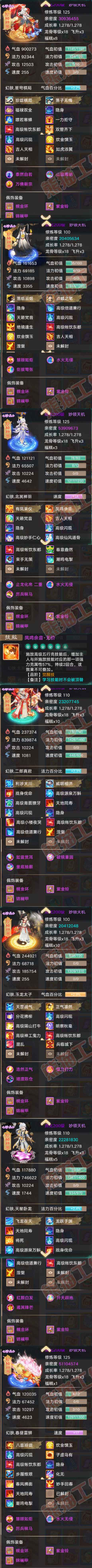 F6818大话西游账号详情图5 F6818大话西游账号详情图5
