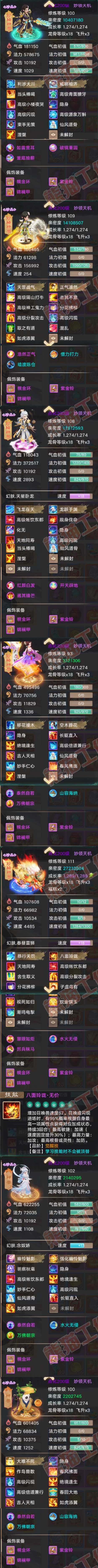 16346大话西游账号详情图6 16346大话西游账号详情图6