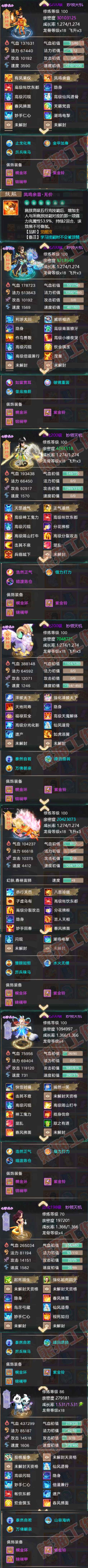 S2084大话西游账号详情图6 S2084大话西游账号详情图6
