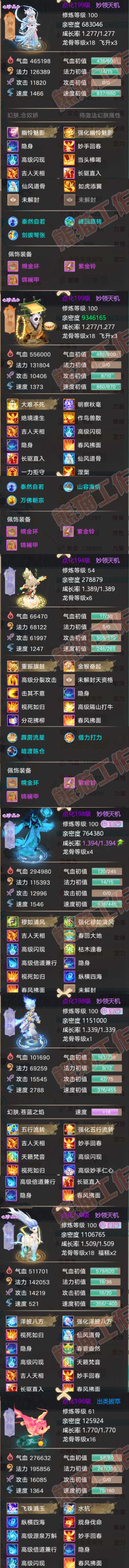 16348大话西游账号详情图6 16348大话西游账号详情图6