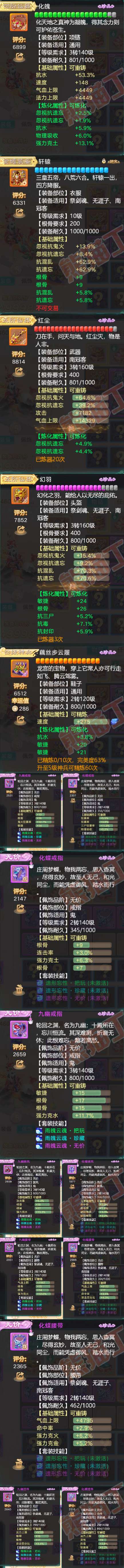 A2050大话西游账号详情图4