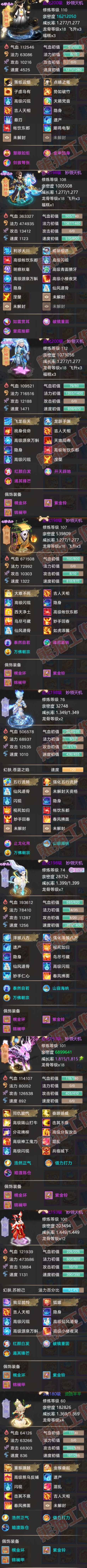 S2090大话西游账号详情图6