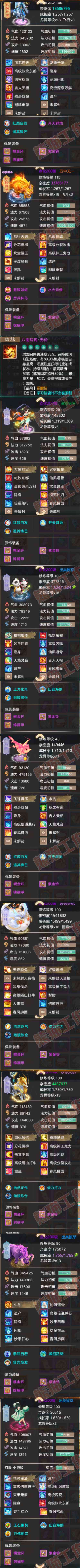 16356大话西游账号详情图5 16356大话西游账号详情图5