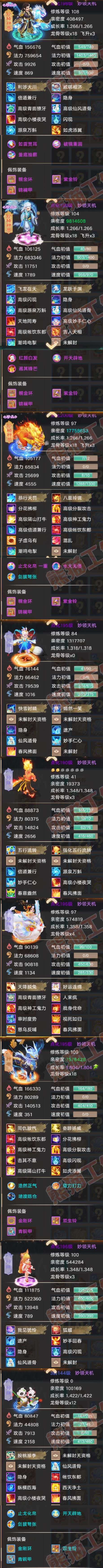 34909大话西游账号详情图6 34909大话西游账号详情图6