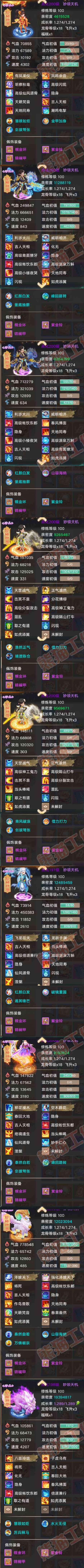 16357大话西游账号详情图6 16357大话西游账号详情图6