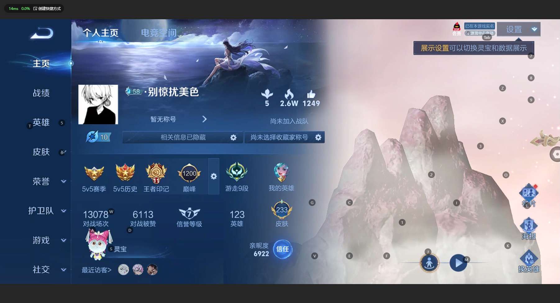 WZ3170856王者荣耀账号详情图8