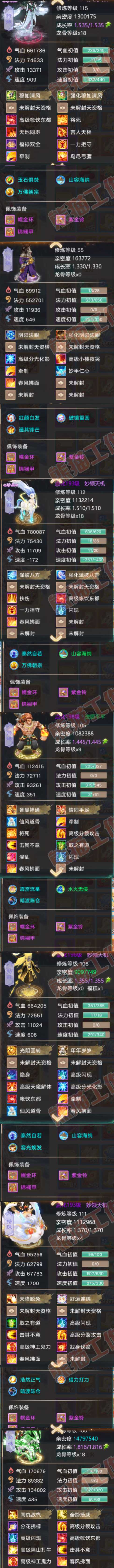 S2092大话西游账号详情图8 S2092大话西游账号详情图8