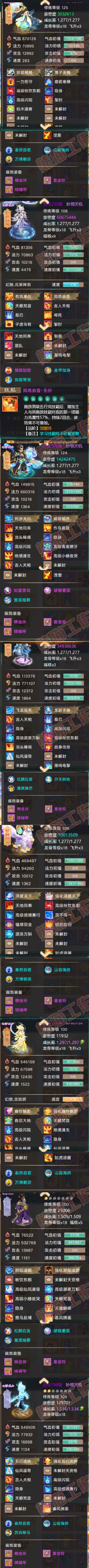 34913大话西游账号详情图5 34913大话西游账号详情图5