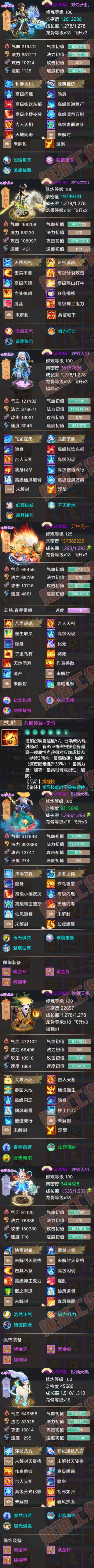 34914大话西游账号详情图6 34914大话西游账号详情图6
