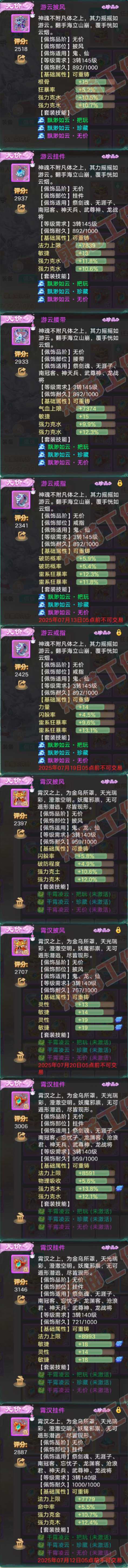 16241大话西游账号详情图6 16241大话西游账号详情图6