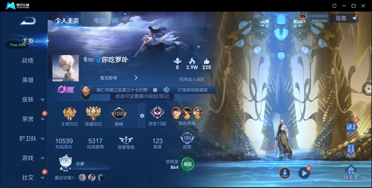 WZ3174010王者荣耀账号详情图7 WZ3174010王者荣耀账号详情图7